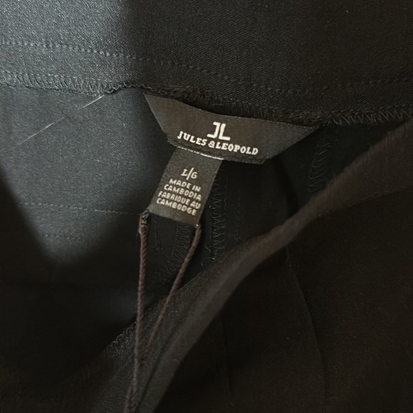 Jules & Leopold cropped pants size Large new with tags - Picture 4 of 10